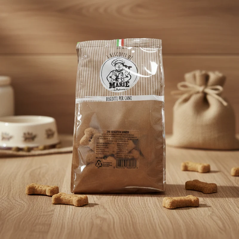 Biscotti Marie Ossetti al Manzo per Cani 300g | Mono-Proteici e Naturali