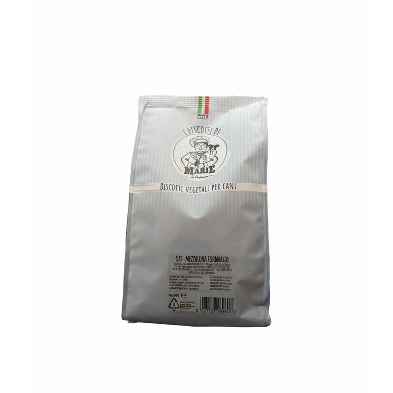 Biscotti Marie Vegetali al Formaggio per Cani 400g | Senza Sale e Zuccheri