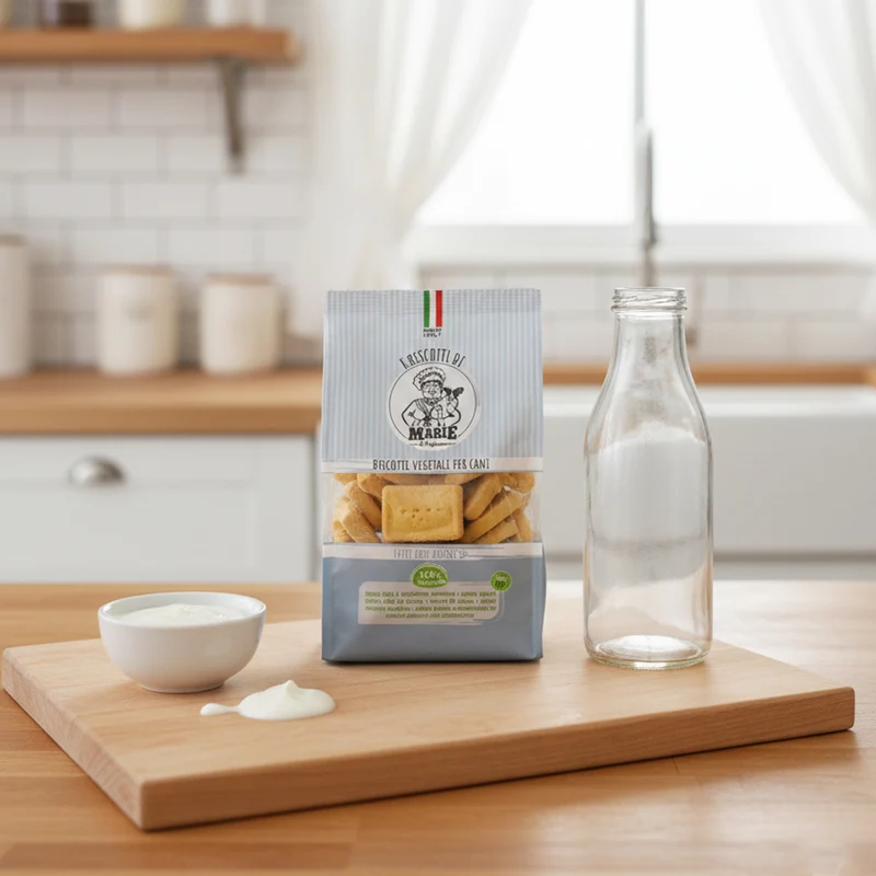 Biscotti Marie Vegetali Galletti al Latte per Cani 400g | Senza Sale e Zuccheri