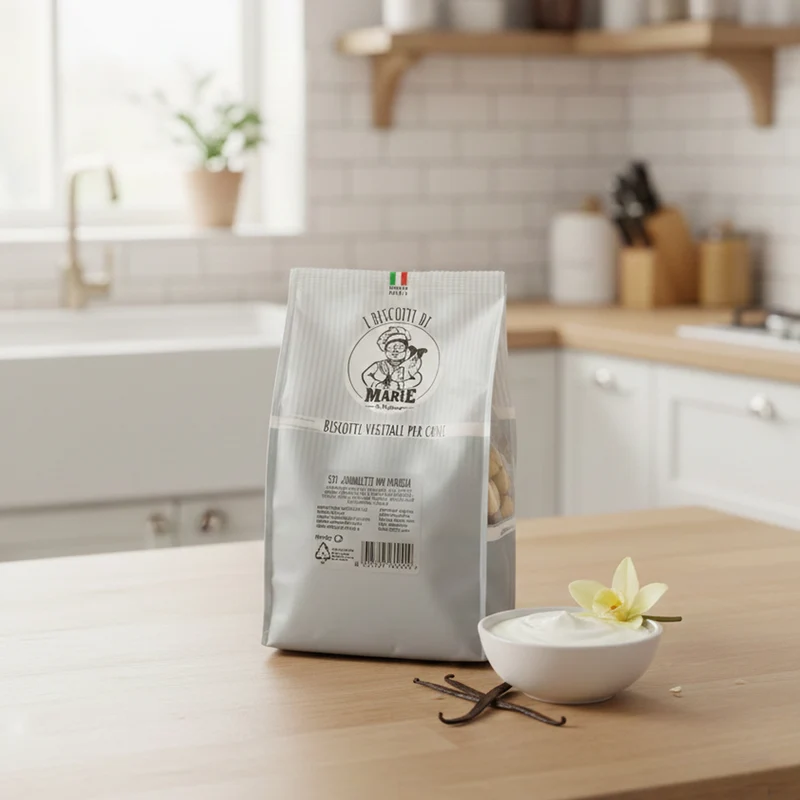 Biscotti Marie Vegetali alla Vaniglia per Cani 400g | Senza Sale e Zuccheri