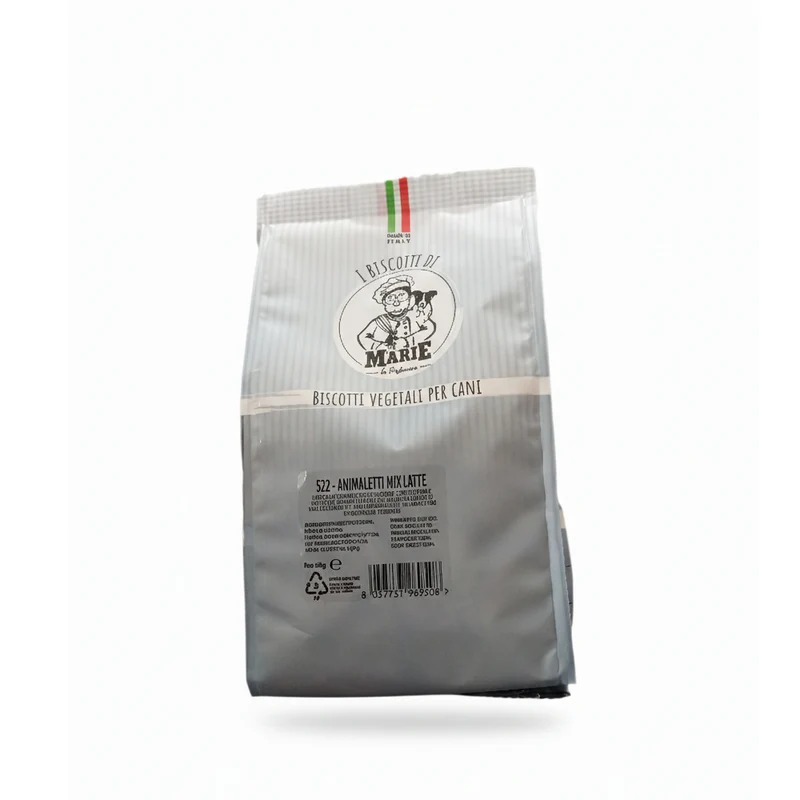 Biscotti Marie Vegetali aromatizzati al Latte per Cani 400g | Senza Sale e Zuccheri