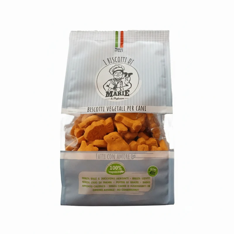 Biscotti Marie Vegetali per Cani Animaletti Mix Albicocca 400g