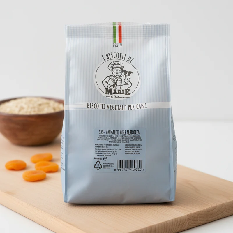 Biscotti Marie Vegetali per Cani Animaletti Mix Albicocca 400g