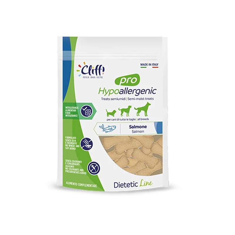 Cliffi Pro Hypoallergenic Salmone 100g | Snack Cane con Omega 3