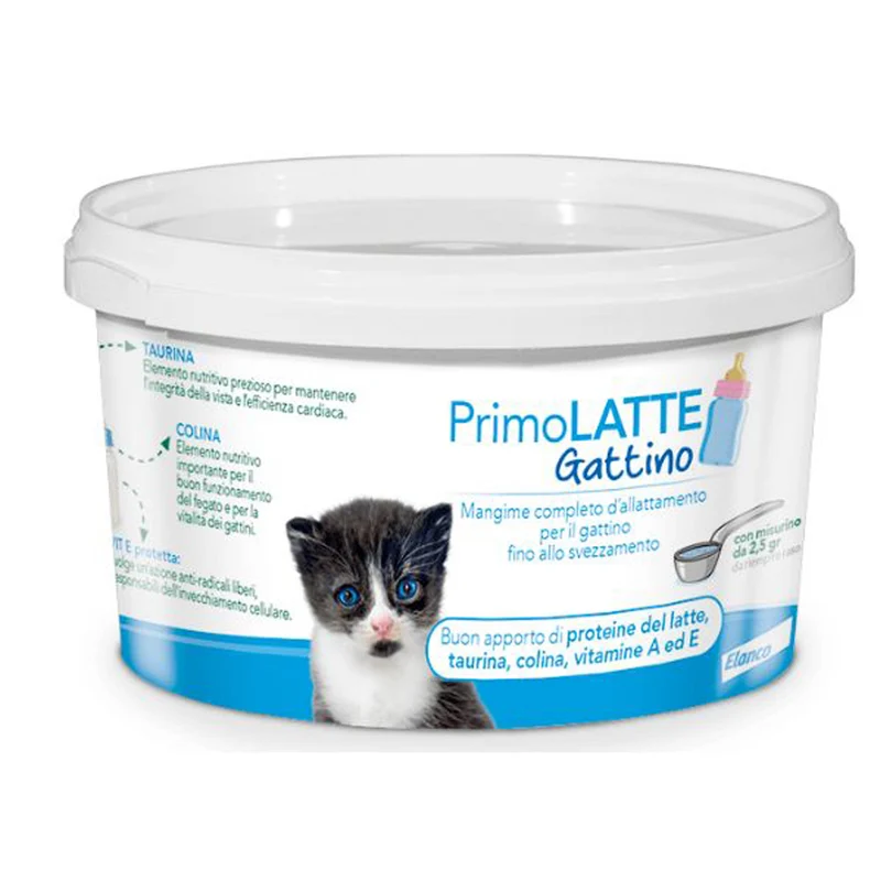 Elanco Primo Latte Gattino 200g | Latte in Polvere per Svezzamento