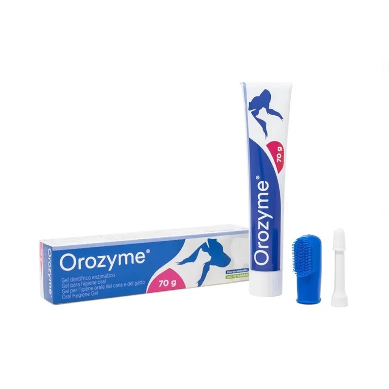 Orozyme Gel Orale 70g | Dentifricio Enzimatico per Cani e Gatti