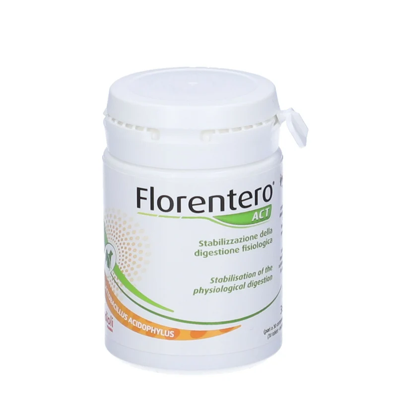 Florentero® Act 30 Compresse | Fermenti Lattici per Cani e Gatti
