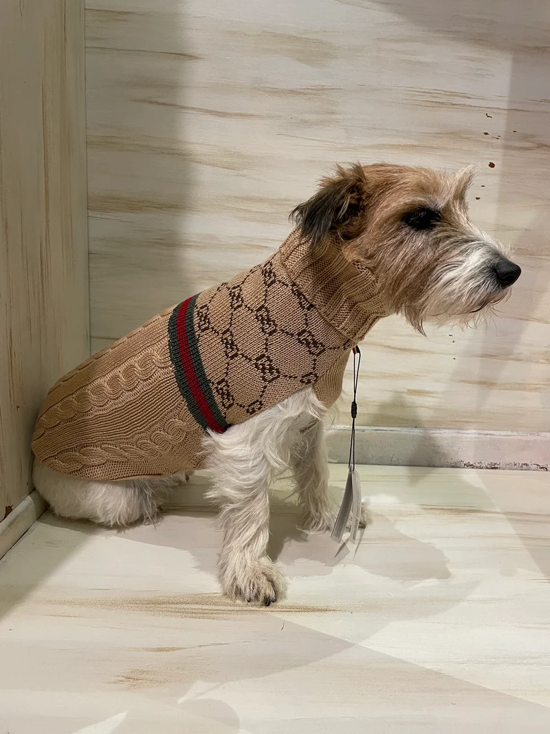 Maglioncino "Infinity Trecce e Coste" - My Dog - ULTIME TAGLIE!!