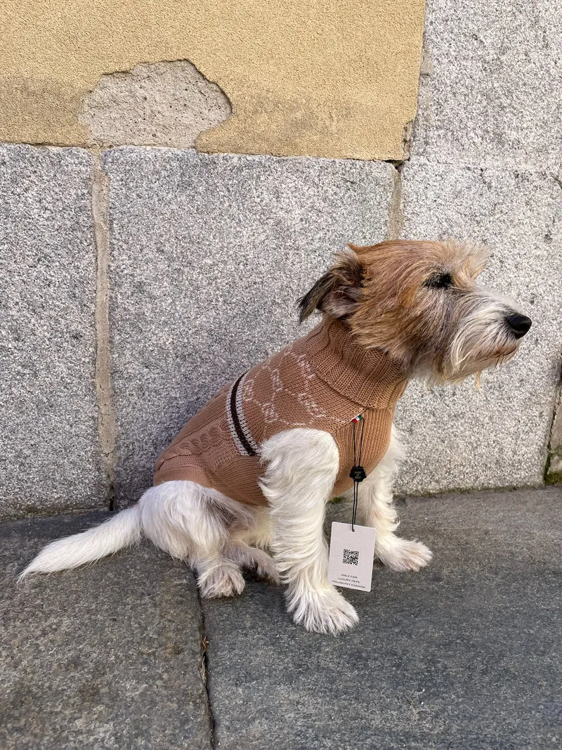 Maglioncino "Infinity Trecce e Coste 2" - My Dog