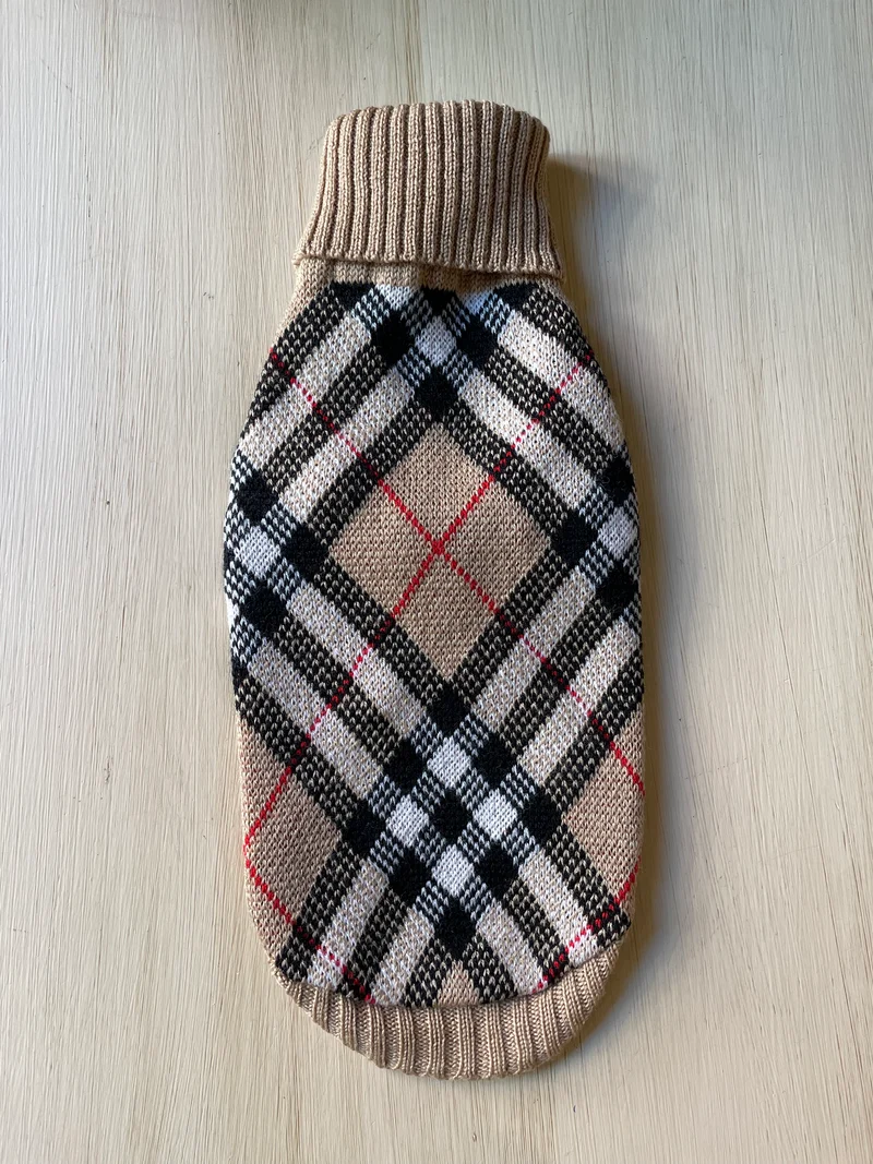 Maglioncino "Jacquard Tartan" - My Dog - ULTIME TAGLIE!!