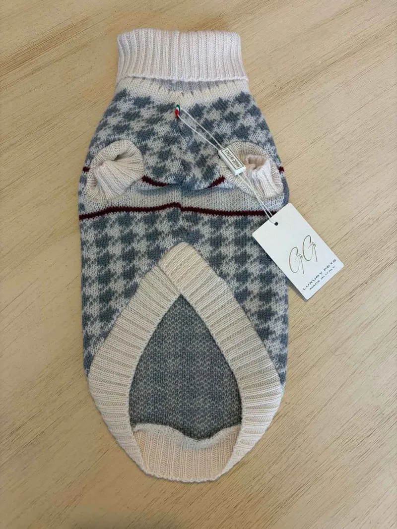 Maglioncino "Gìgì Pied De Poule - Couture" - My Dog