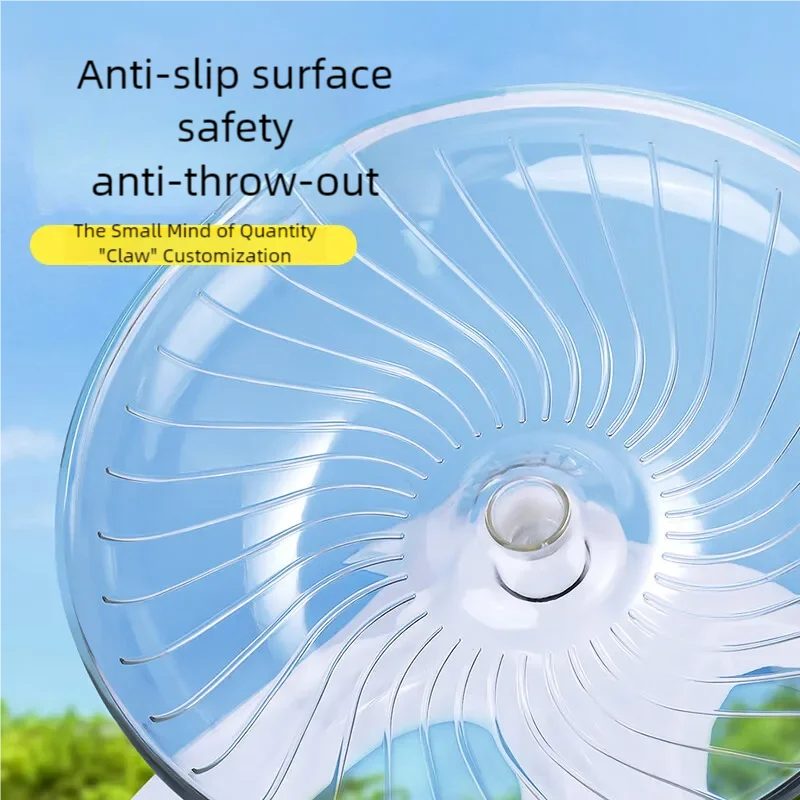 Ruota per Criceti Ultra-Silenziosa | Design Ergonomico e Atossico Ø 18 cm