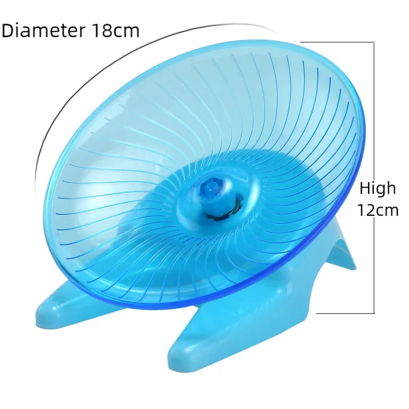Ruota per Criceti Ultra-Silenziosa | Design Ergonomico e Atossico Ø 18 cm
