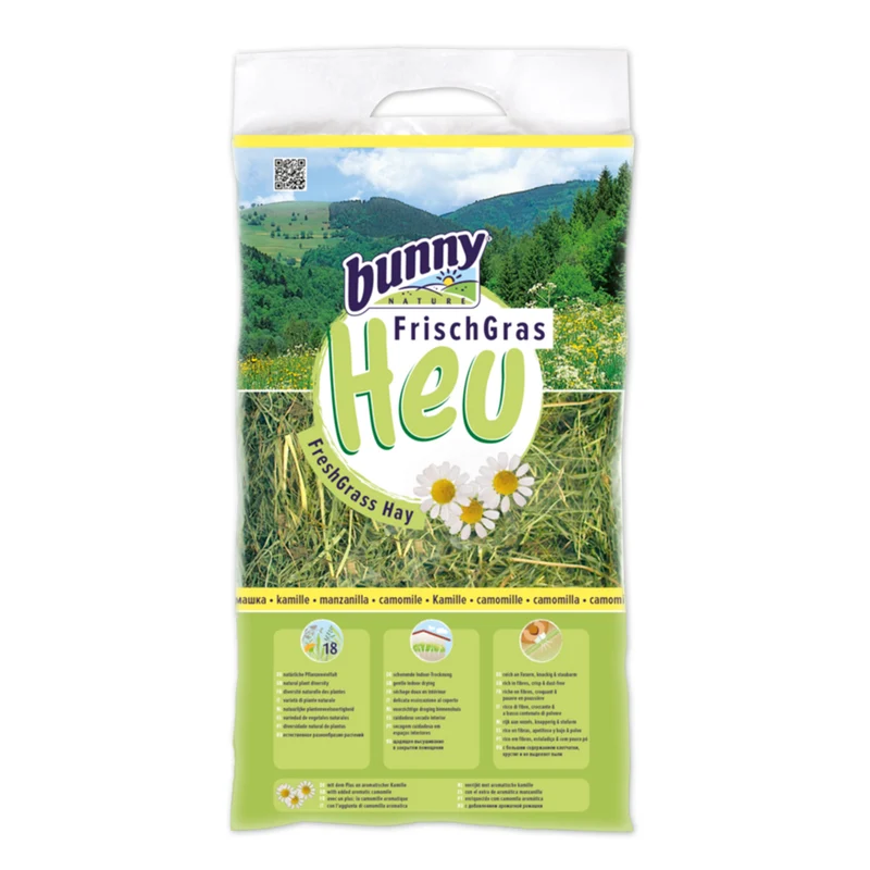 Bunny Nature Fieno Fresco alla Camomilla 500 g | Per Roditori e Conigli