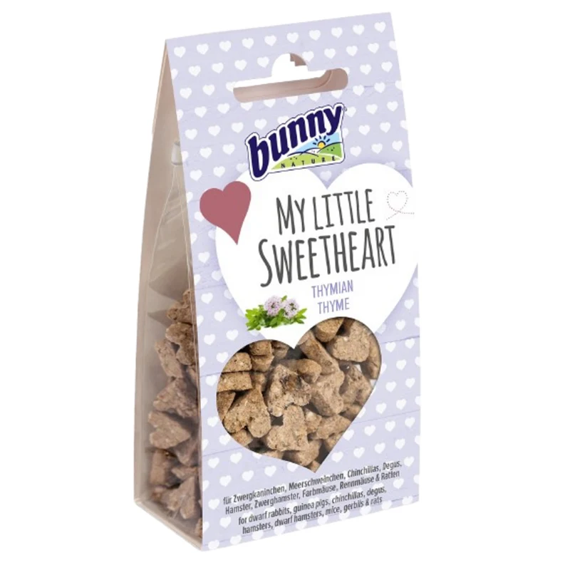 Bunny My Little Sweetheart al Timo | Snack Naturale per Roditori | 30 g