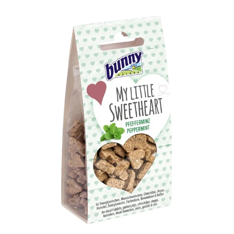 Bunny My Little Sweetheart Menta Piperita | Snack Naturale per Roditori | 30 g