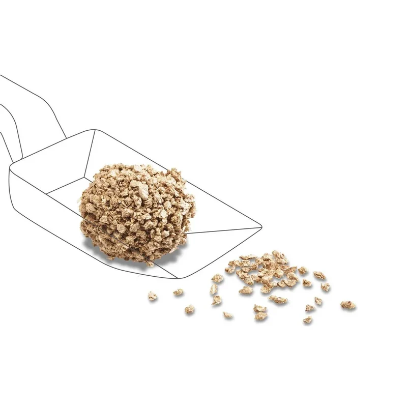Cat's Best Original 7 L Lettiera Agglomerante Fibre di Legno | Biodegradabile, Smaltibile WC | Lunga Durata 7 Settimane