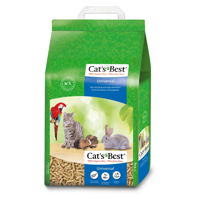 Cat's Best Universal Lettiera Antiodore | Fibre Vegetali 100% | Gatto, Roditori, Uccelli