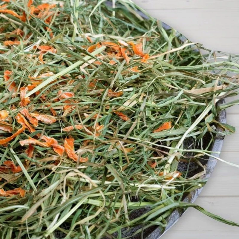 Bunny Nature Fieno Fresco alla Carota 500g | Fieno Naturale per Conigli e Roditori