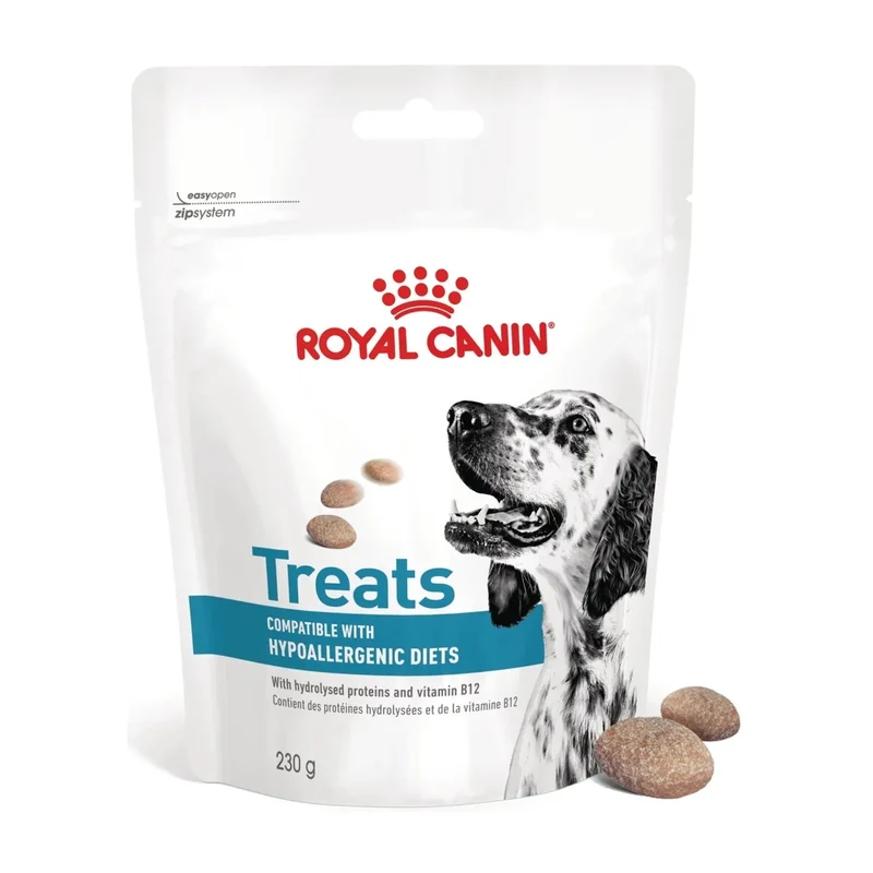 Royal Canin Hypoallergenic Treats Cane Adulto 230g | Snack per Sensibilità Alimentari