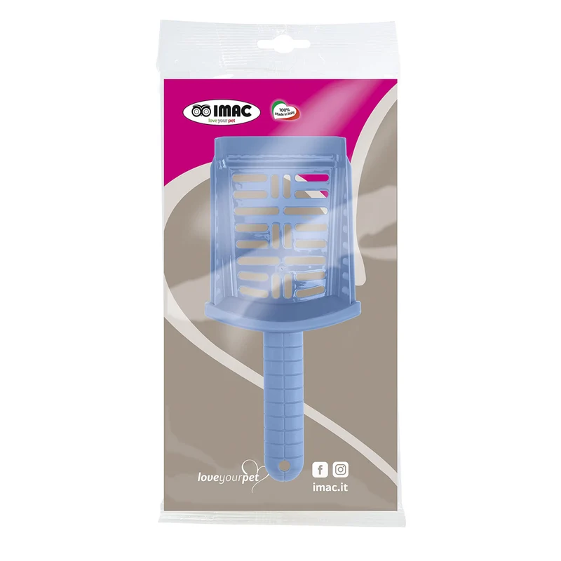 IMAC Giulietta Paletta Lettiera Gatto | Filtro Sabbia, Rastrello, Plastica Resistente