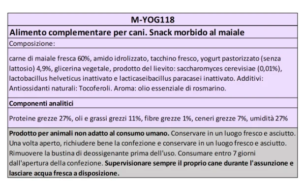 Snack Yogupet - Yogupet