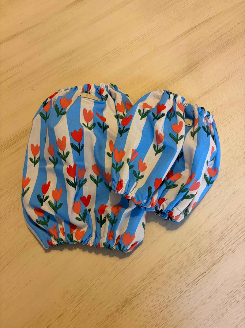Paraorecchie Estivi in Cotone "Tulips" - Da Tommy Pet Boutique