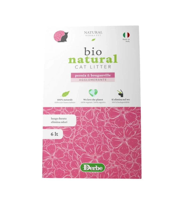 Derbe Lettiera Naturale Peonia e Bouganville