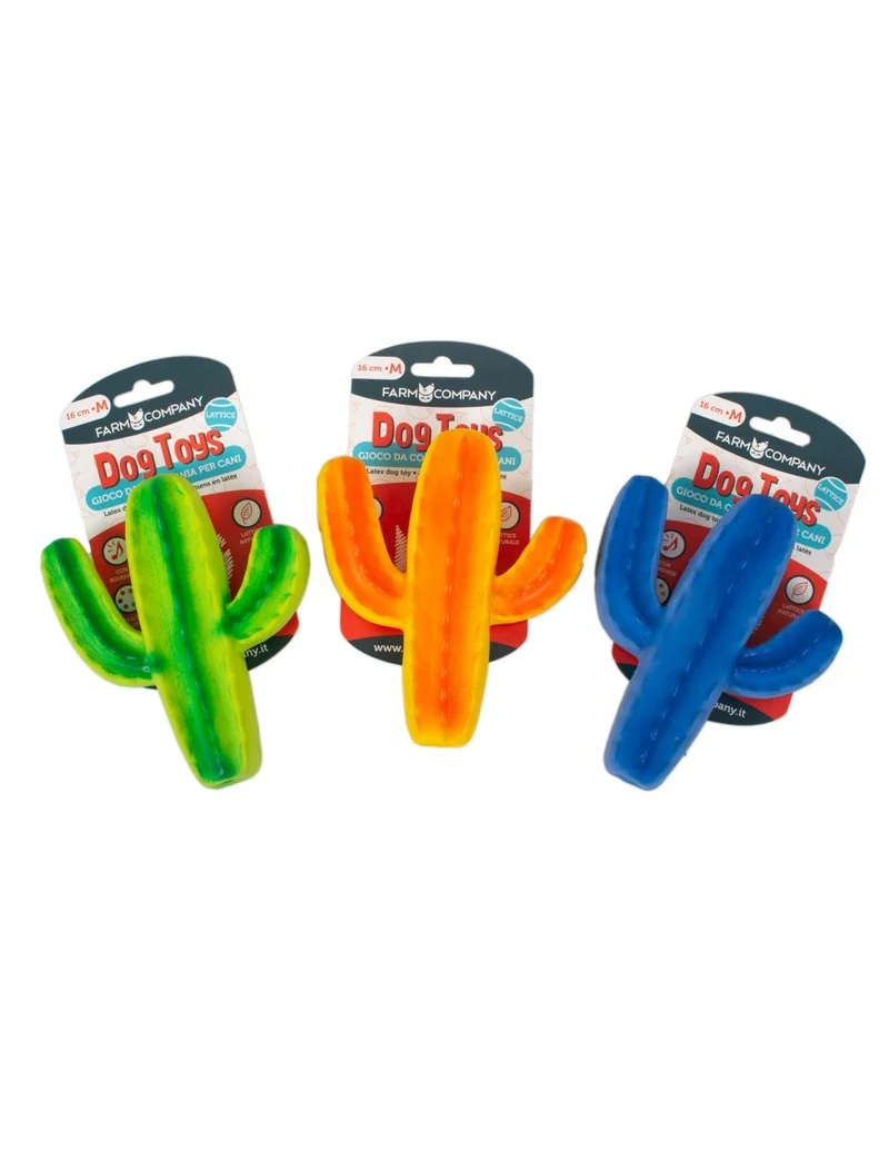 Farm Company Cactus in Lattice Naturale Gioco per Cani