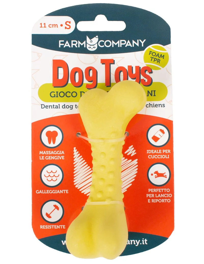 Farm Company Osso Dental In Tpr Gioco per Cani