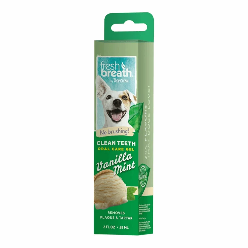 Tropiclean Dentifricio gel per cani vari gusti