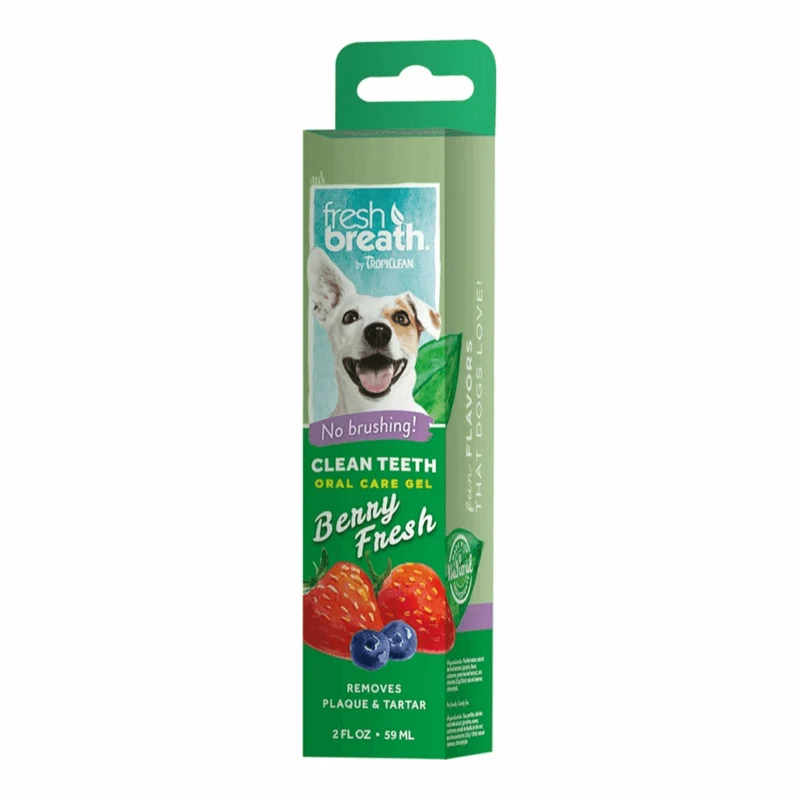 Tropiclean Dentifricio gel per cani vari gusti
