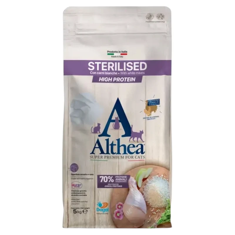 ALTHEA Gatto Sterilised Carni Bianche 5Kg