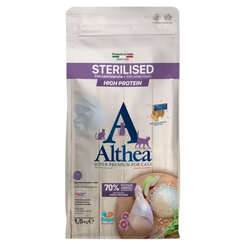 ALTHEA Gatto Sterilised Carni Bianche 1,5Kg