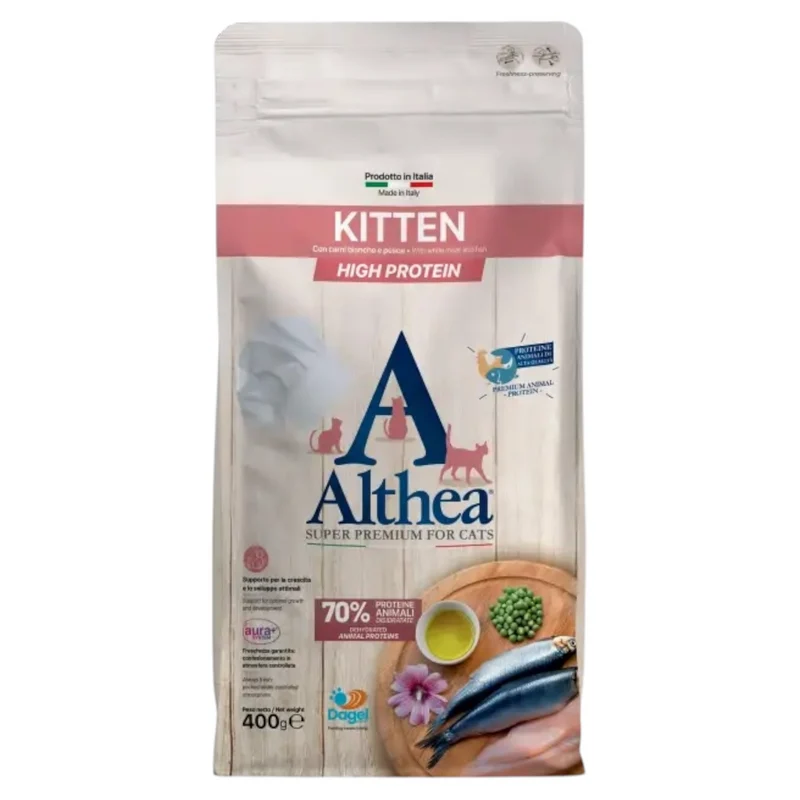 ALTHEA Gatto Kitten Carni Bianche e Pesce 400gr
