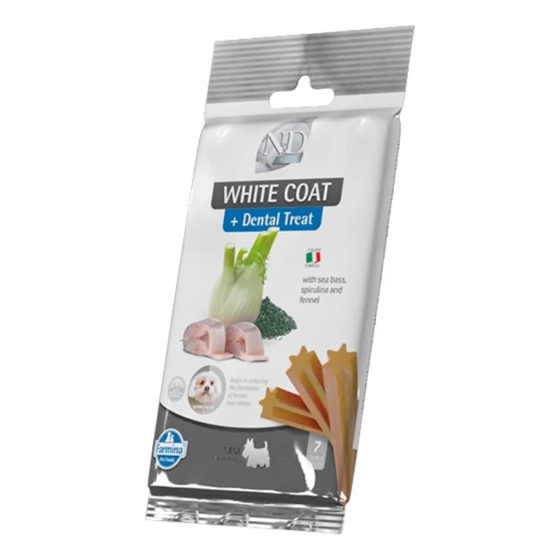 N&D White Dental Sticks Mini Spigola Cane (7pz)
