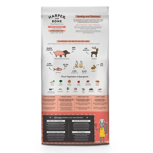 Harper and Bone WILD MOUNTAIN Sterilised per GATTI