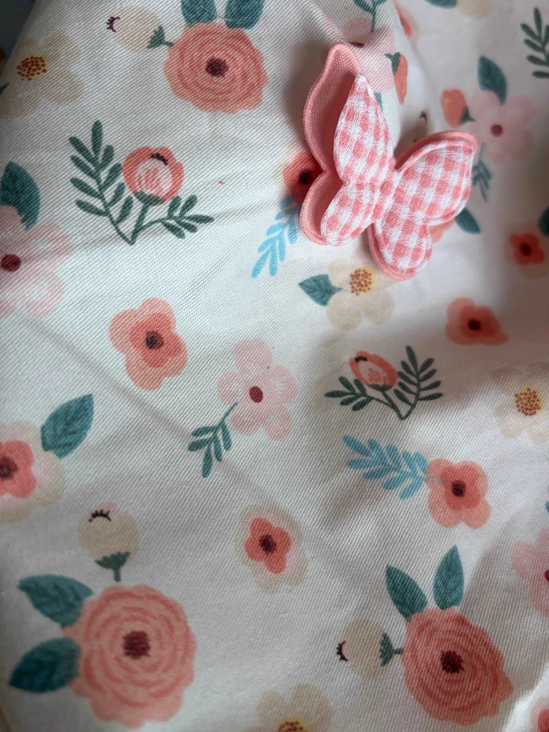 Paraorecchie ''Primavera'' con applicazione - Da Tommy Pet Boutique