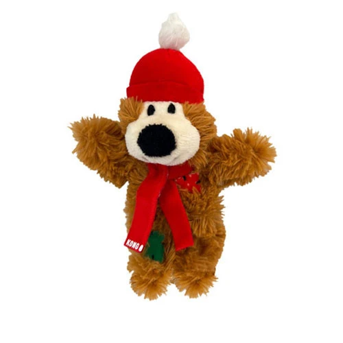 Kong Holiday Softies Orsetti Assortiti Gioco Natalizio per Gatti