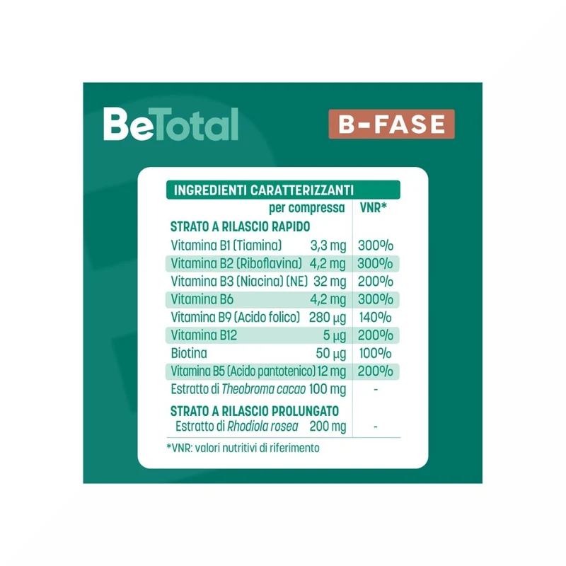 Be-Total B-Fase 20 Compresse - Integratore Vitamine B