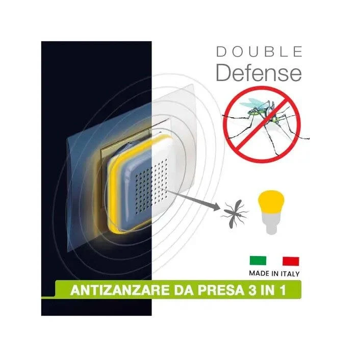 Colpharma Double Defense Home Antizanzare Elettrico Da Presa