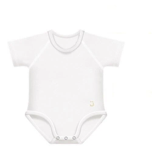 J Bimbi Body 0-36M In Bambu' 4 Stagioni Bianco