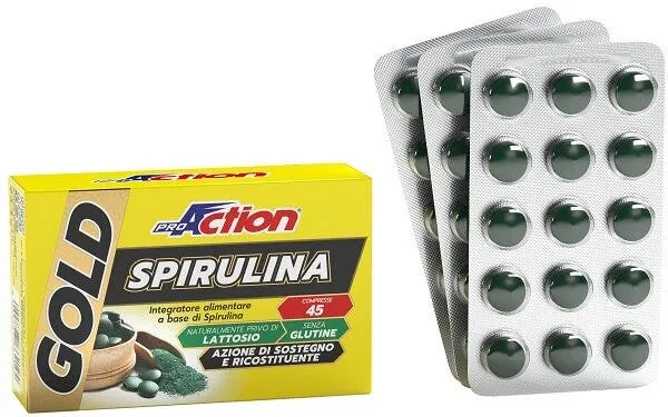 PROACTION GOLD SPIRULINA 45CPR