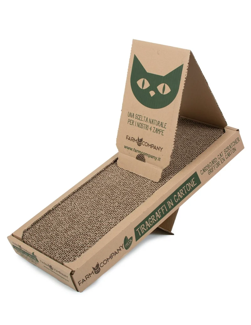 Tiragraffi in cartone con scatola multifunzione - Farm Company