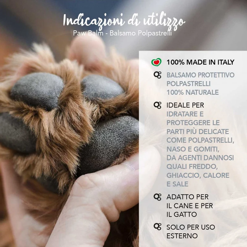 Yuup! Balsamo Protettivo Polpastrelli 40g | 100% Naturale Cane & Gatto