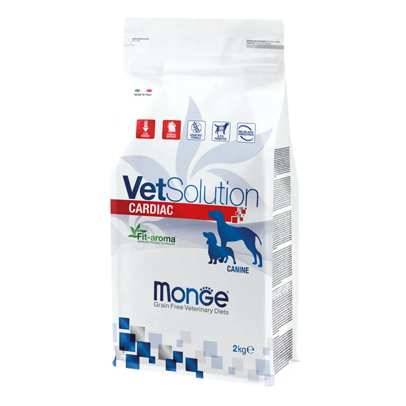 Monge VetSolution Cardiac Canine Alimento per Cani con Insufficienza Cardiaca