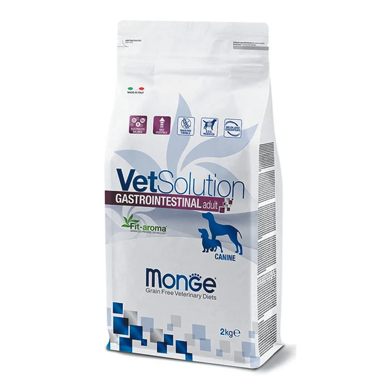 Monge VetSolution Gastrointestinal Canine Adult Alimento per Cani con Problemi Gastrointestinali