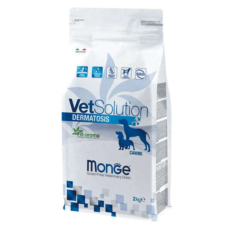 Monge VetSolution Dermatosis Canine Alimento per Cani con Dermatiti