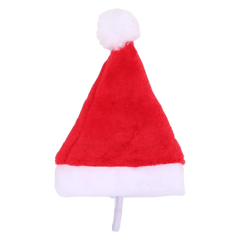 Cappellino di Natale per Cani e Gatti – Cappello Babbo Natale per Cuccioli – Costume Natalizio Accessorio Feste Capodanno