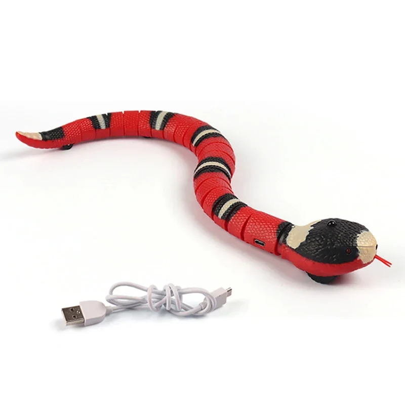 Serpente Interattivo per Gatti – Gioco Automatico Ricaricabile USB